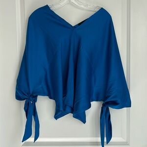 Banana republic tie-sleeve top
